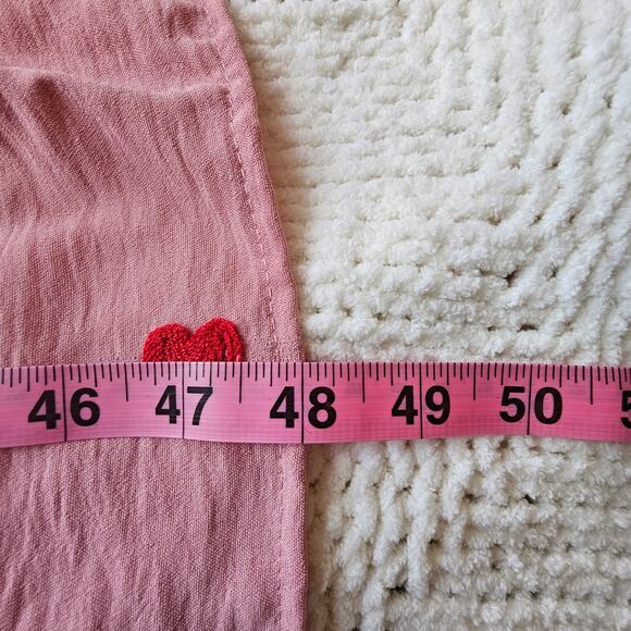 Kindred Petite XL Peasant Maxi Dress Tiered Skirt Puff Sleeve - Picture 4 of 6